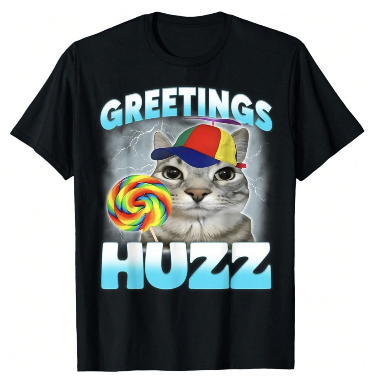 Greetings Huzz Tee